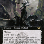 Sedgemoor Witch (STX-306) - Strixhaven: School of Mages: (Extended Art)