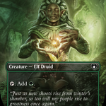 Elvish Mystic (CMM-648) - Commander Masters (Borderless)