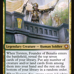 Torsten, Founder of Benalia (DMC-047) - Dominaria United Commander