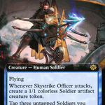 Skystrike Officer (BRO-317) - The Brothers' War: (Extended Art)