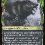 Goreclaw, Terror of Qal Sisma (MUL-157) - Multiverse Legends: (Showcase) Foil