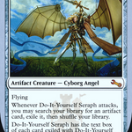 Do-It-Yourself Seraph (LIST-006/216) - The List (Unfinity Foil Edition) Foil