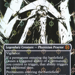 Elesh Norn, Mother of Machines (ONE-420) - Phyrexia: All Will Be One: (Showcase) (Borderless) Foil