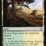 Krosan Verge (ONC-158) - Phyrexia: All Will Be One Commander