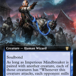 Imperious Mindbreaker (VOC-071) - Crimson Vow Commander: (Extended Art)