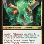 Omnath, Locus of Rage (ZNC-097) - Zendikar Rising Commander