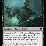 Lotleth Giant (CMM-171) - Commander Masters