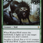Wicked Wolf (ELD-181) - Throne of Eldraine