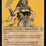 Dynaheir, Invoker Adept (CLB-421) - Commander Legends: Battle for Baldur's Gate: (Showcase)