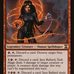 Jaya Ballard, Task Mage (LIST-TSP-166) - The List