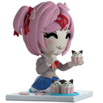 Youtooz Doki Doki Literature Club! Picnic Natsuki collectible figure by THE MIGHTY HOBBY SHOP, featuring Natsuki in a picnic outfit.