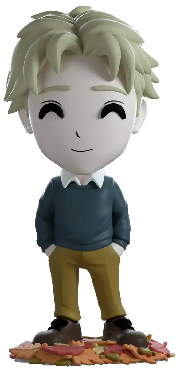 Autumn Loid Forger Youtooz collectible figure from Spy x Family, detailed plush toy with character outfit and expressive face.