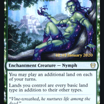 Dryad of the Ilysian Grove (PRE-169S) - Theros Beyond Death Promos: (enchantment) Foil