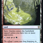 Spire Garden (PRE-361S) - Battle for Baldur's Gate Promos Foil