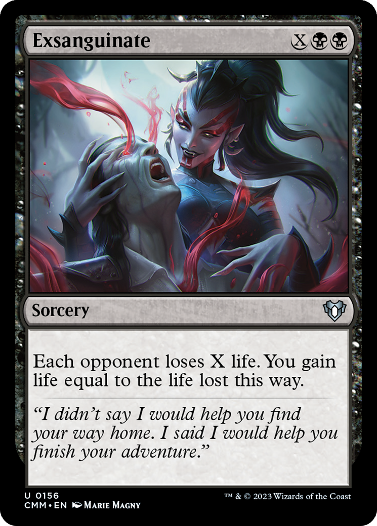 Exsanguinate (CMM-156) - Commander Masters