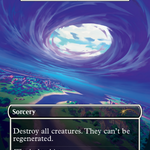 Wrath of God (SLD-441) - Secret Lair Drop / Shrinking Storm (Borderless)