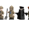 WWII - Russian Mixed Troops - 4 Man Squad - Mil-Blox