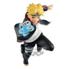 Boruto Uzumaki Vibration Stars Statue from Naruto Next Generation, detailed figure with dynamic pose and vibrant colors.