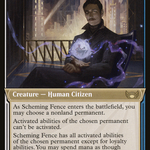 Scheming Fence (SNC-349) - Streets of New Capenna: (Showcase)