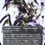 Ria Ivor, Bane of Bladehold (ONE-475) - Phyrexia: All Will Be One: (Showcase) (Borderless) Foil