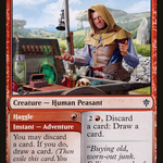 Merchant of the Vale // Haggle (ELD-131) - Throne of Eldraine