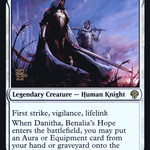 Danitha, Benalia's Hope (PRE-15S) - Dominaria United Promos Foil