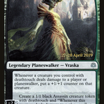 Vraska, Swarm's Eminence (PRE-236S) - War of the Spark Promos Foil