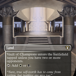 Vault of Champions (CMM-667) - Commander Masters (Borderless)