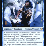 Volo, Itinerant Scholar (PRE-103S) - Battle for Baldur's Gate Promos Foil