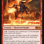 Cavalier of Flame (M20-125) - Core Set 2020