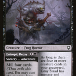Gray Slaad // Entropic Decay (CLB-129) - Commander Legends: Battle for Baldur's Gate