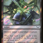 Go for the Throat (40K-201★) - Warhammer 40,000 Commander Foil