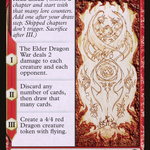 The Elder Dragon War (DMU-121) - Dominaria United
