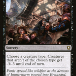 Crippling Fear (CLB-745) - Commander Legends: Battle for Baldur's Gate