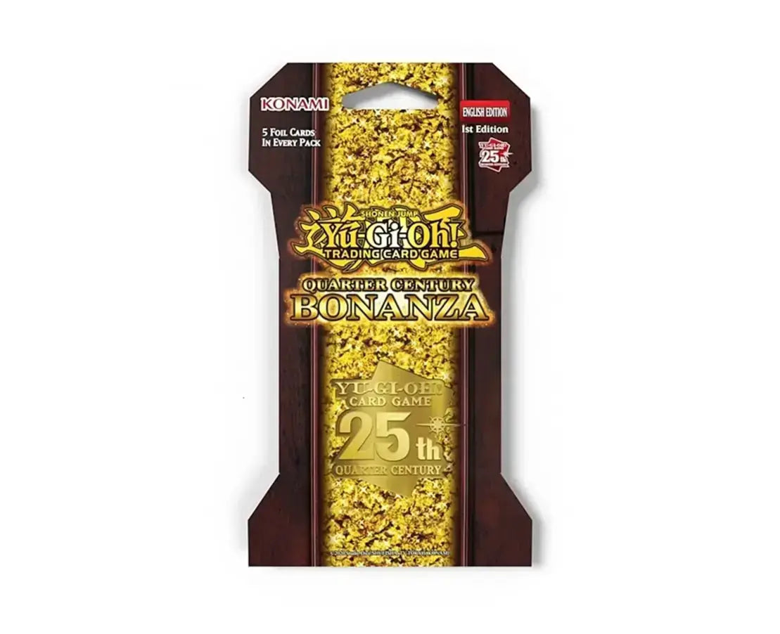 Konami - Yu-Gi-Oh! Trading Card Game: Quarter Century Bonanza Sleeved Booster by THE MIGHTY HOBBY SHOP