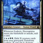Ludevic, Necrogenius // Olag, Ludevic's Hubris [Innistrad: Midnight Hunt Prerelease Promos]
