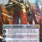 Karn, Scion of Urza (MED2-RA1) - Mythic Edition (Borderless) Foil
