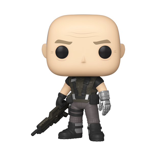 Pop! Movies Starship Troopers Jean Rasczak figure from THE MIGHTY HOBBY SHOP, collectible vinyl toy with detailed character design.