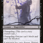Changeling Outcast (CLB-743) - Commander Legends: Battle for Baldur's Gate