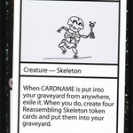 Bone Rattler (CMB1-) - Mystery Booster Playtest Cards 2021