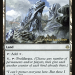 Karn's Bastion (PRE-248S) - War of the Spark Promos Foil