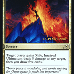 Inspired Ultimatum (PRE-191S) - Ikoria: Lair of Behemoths Promos Foil