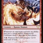 Flamescroll Celebrant // Revel in Silence (STX-150) - Strixhaven: School of Mages