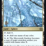 The Mycosynth Gardens (PRE-256S) - Phyrexia: All Will Be One Promos Foil