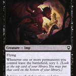 Nefarious Imp (CLB-137) - Commander Legends: Battle for Baldur's Gate
