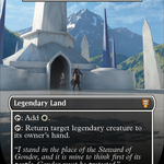 Karakas (LTC-397) - Tales of Middle-earth Commander / White Tower of Ecthelion (Borderless) Foil