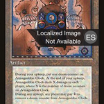 Armageddon Clock (4BB-) - Fourth Edition Foreign Black Border