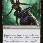 Caress of Phyrexia (ONC-092) - Phyrexia: All Will Be One Commander