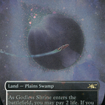 Godless Shrine (UNF-533) - Unfinity (Borderless) Foil