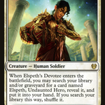 Elspeth's Devotee (THB-272) - Theros Beyond Death
